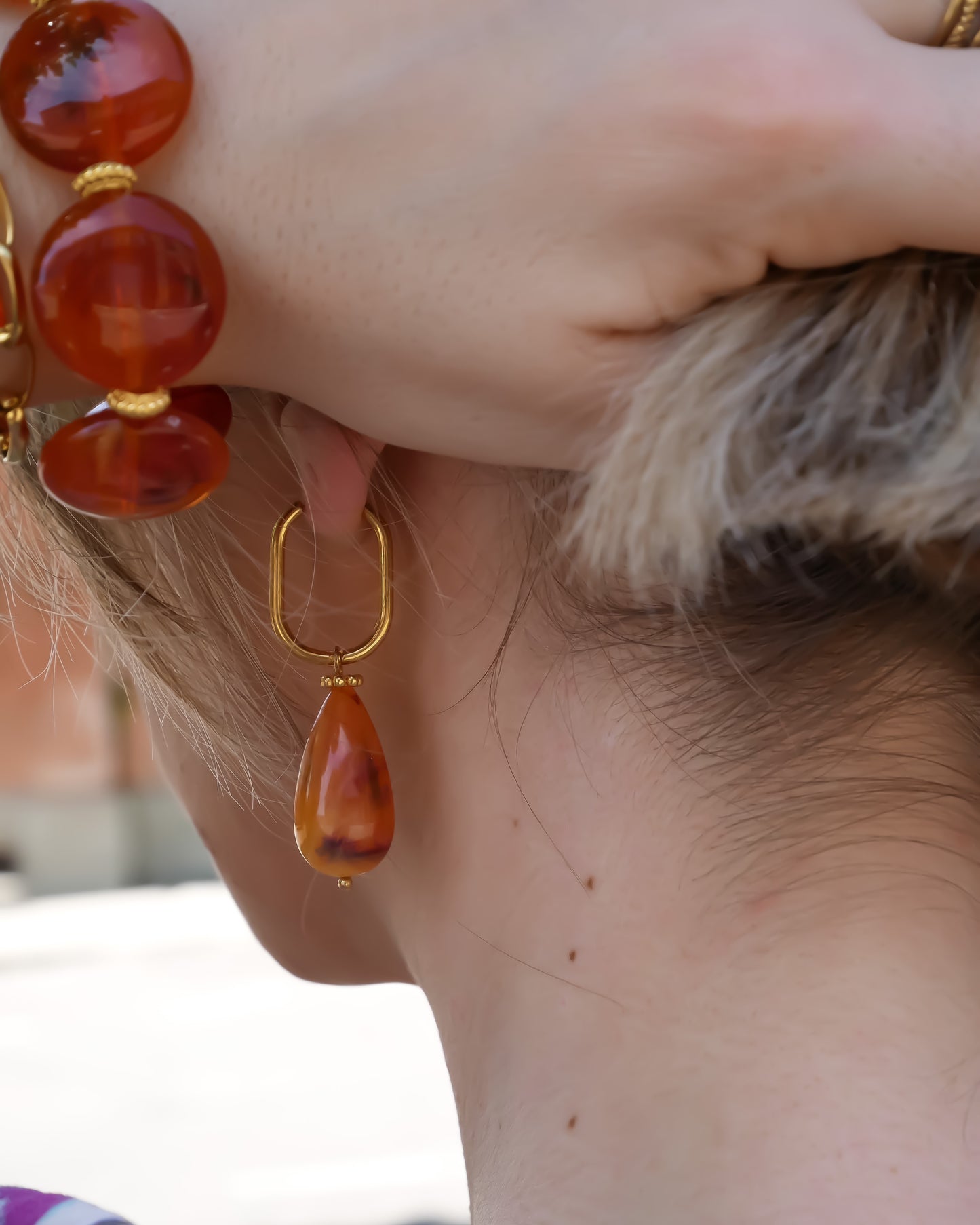 Boucles d'oreilles JEANNE - 8 coloris