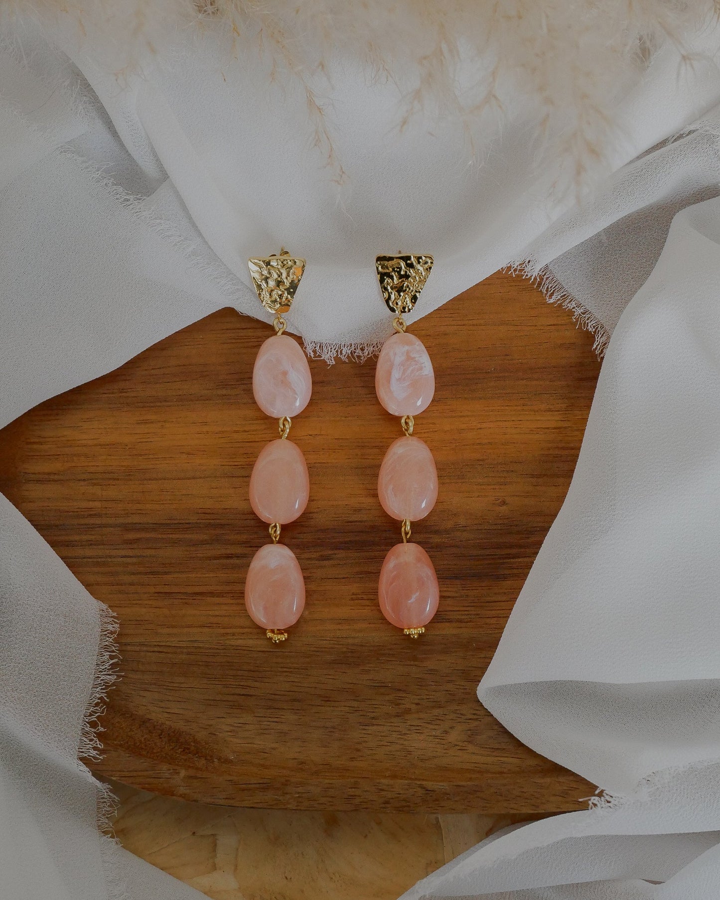 Boucles d'oreilles MARTINA - pêche