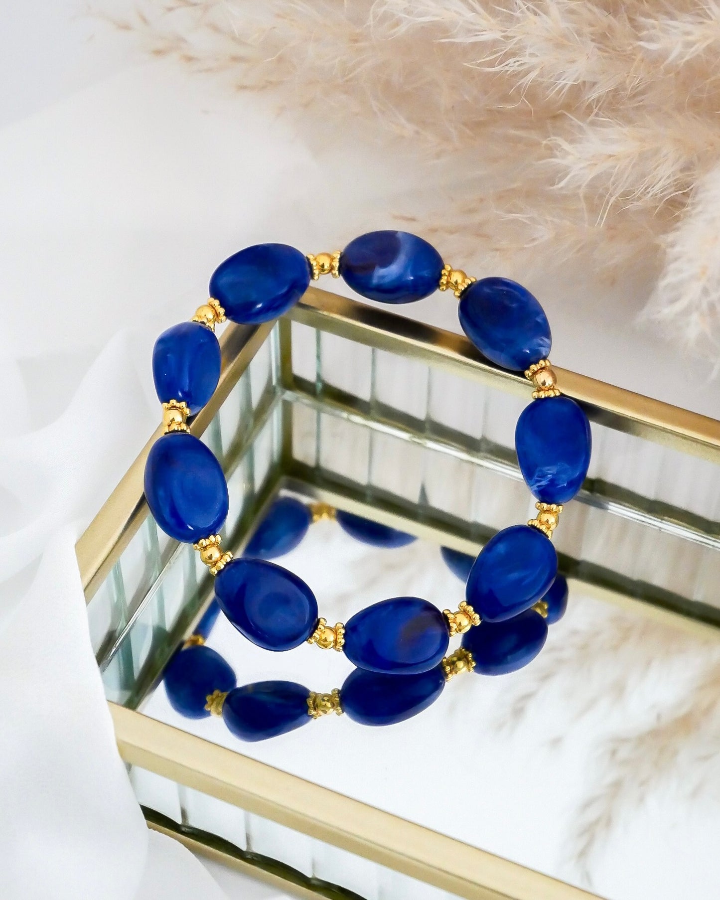 Bracelet MARTINA - bleu nuit