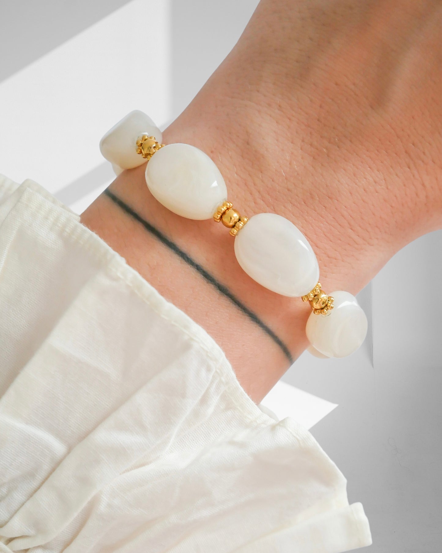 Bracelet MARTINA - blanc