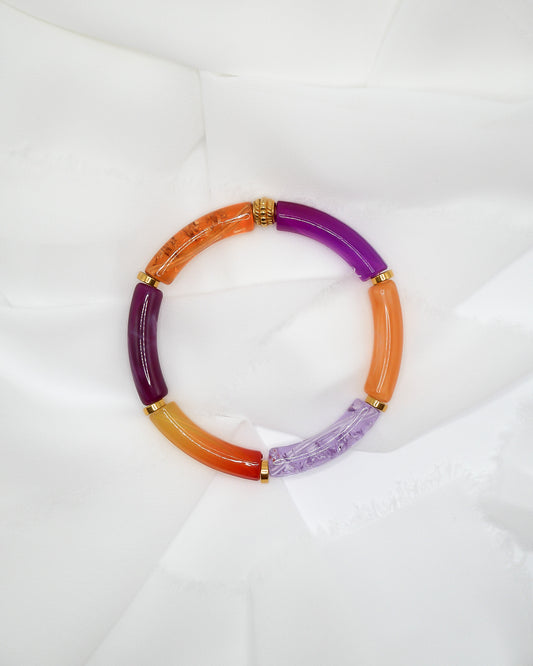 Bracelet PABLITO - orange/violet