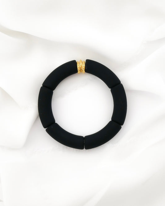Bracelet PABLO #4 - noir mat