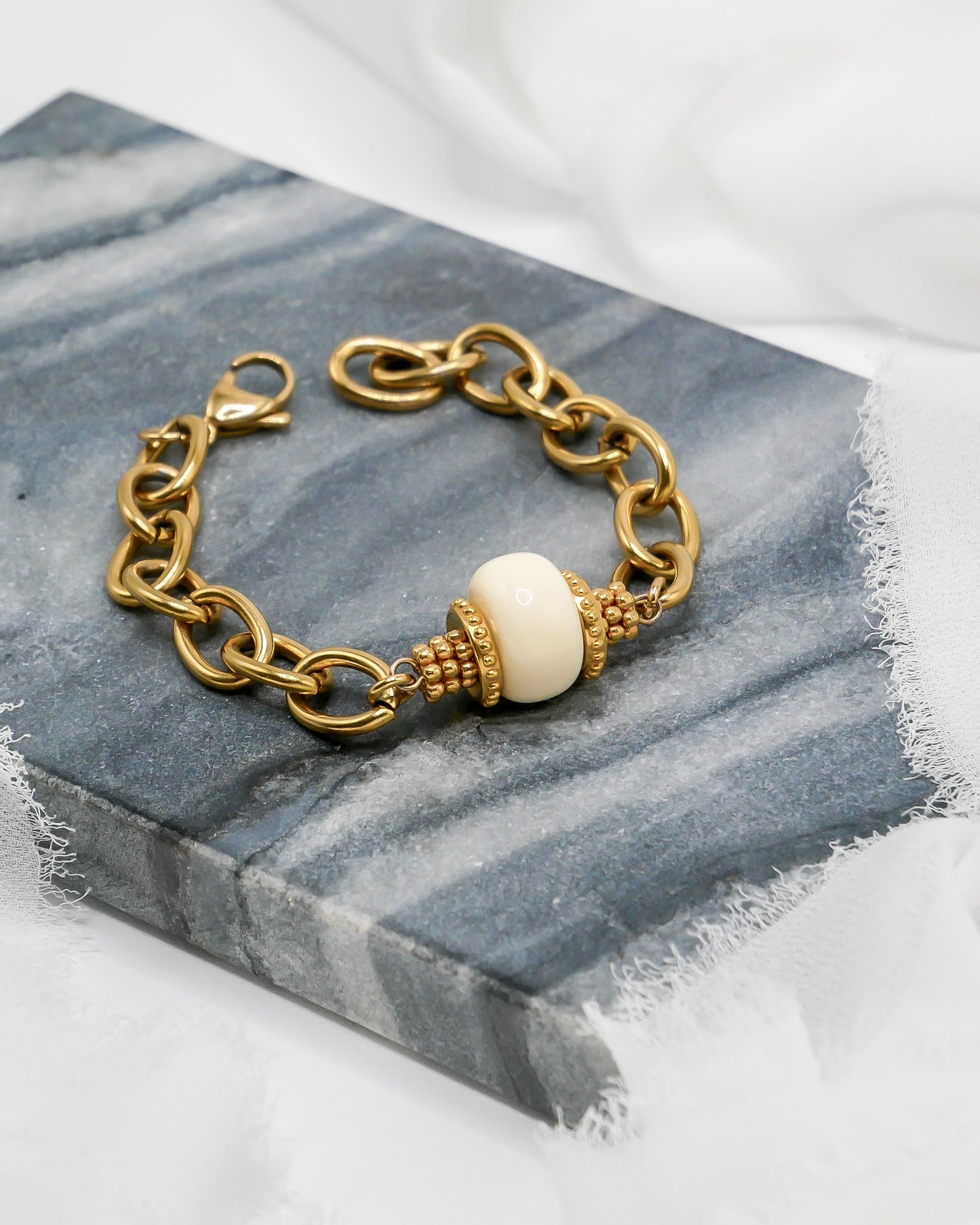Bracelet PAOLA - écru