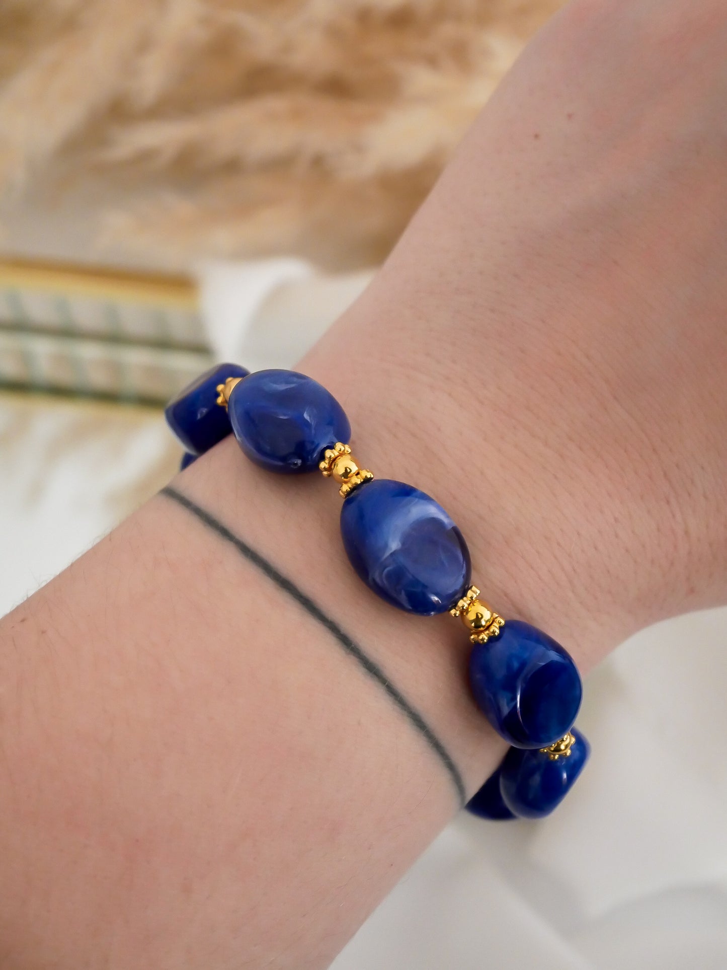 Bracelet MARTINA - bleu nuit