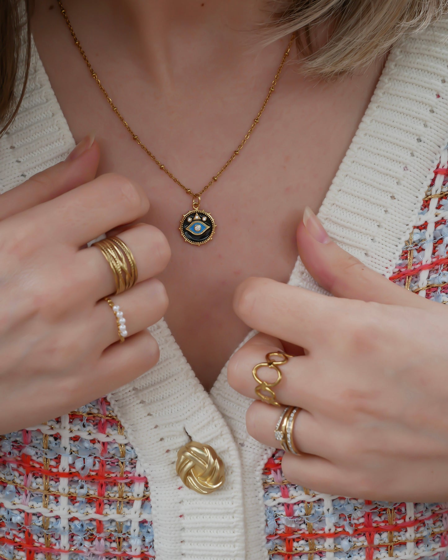 Collier EOS - noir