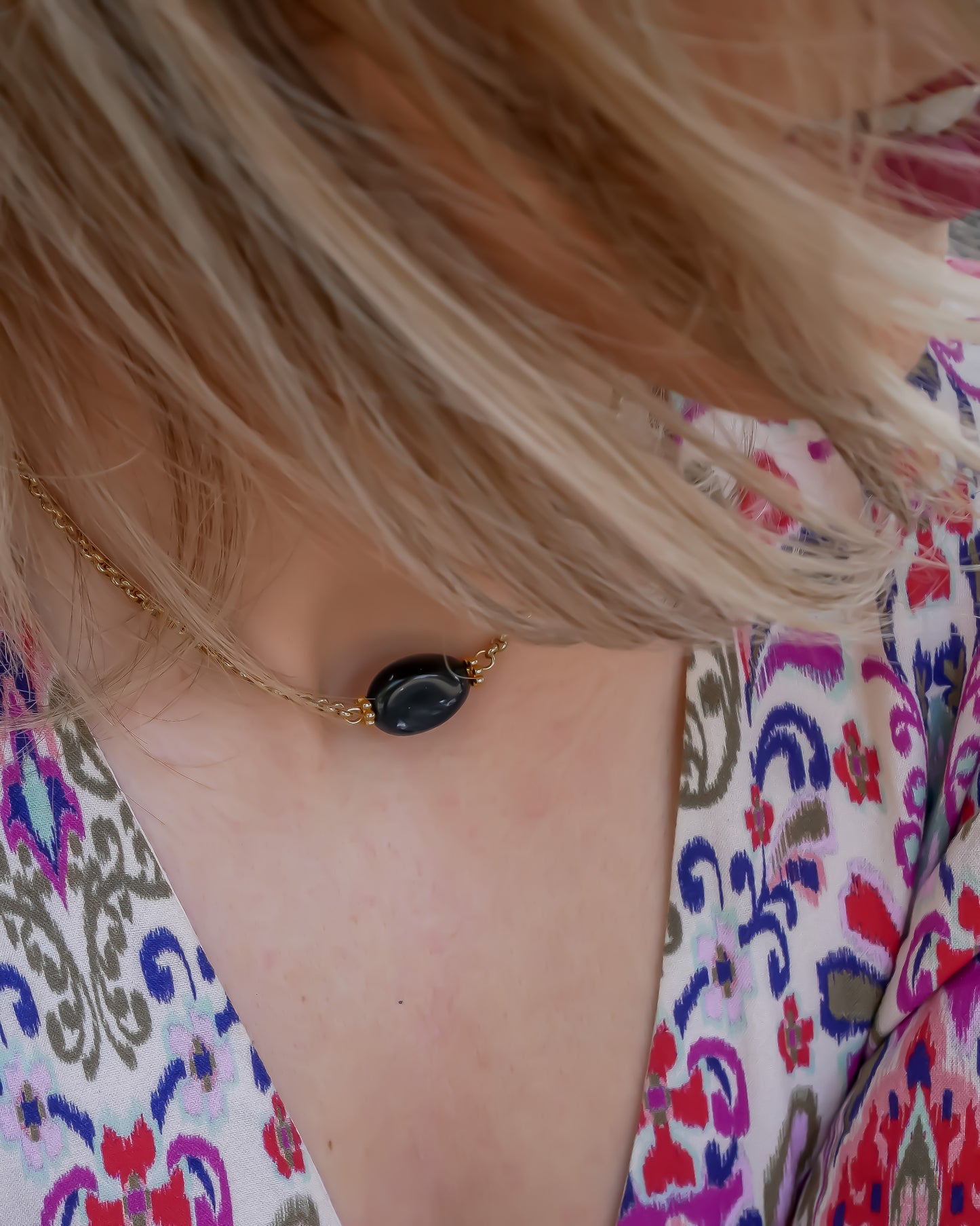 Collier MARTA - noir