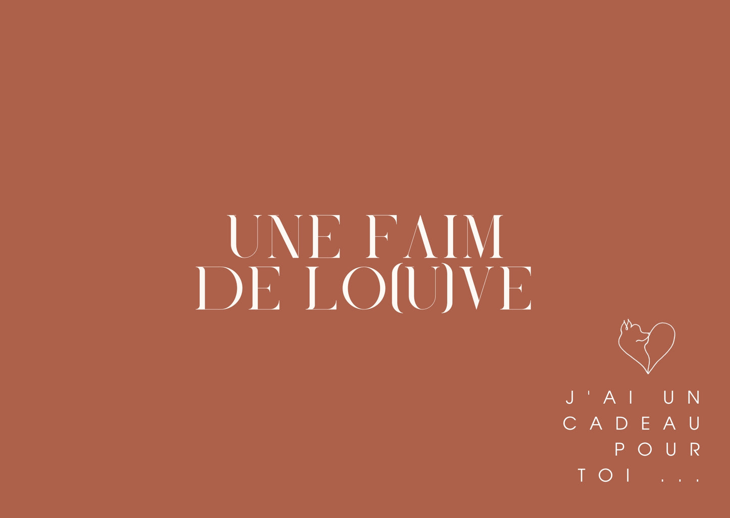 E-carte cadeau (à partir de 30€)