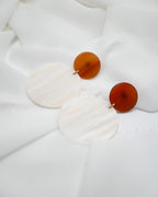 Boucles d'oreilles LISBONNE - pièce unique