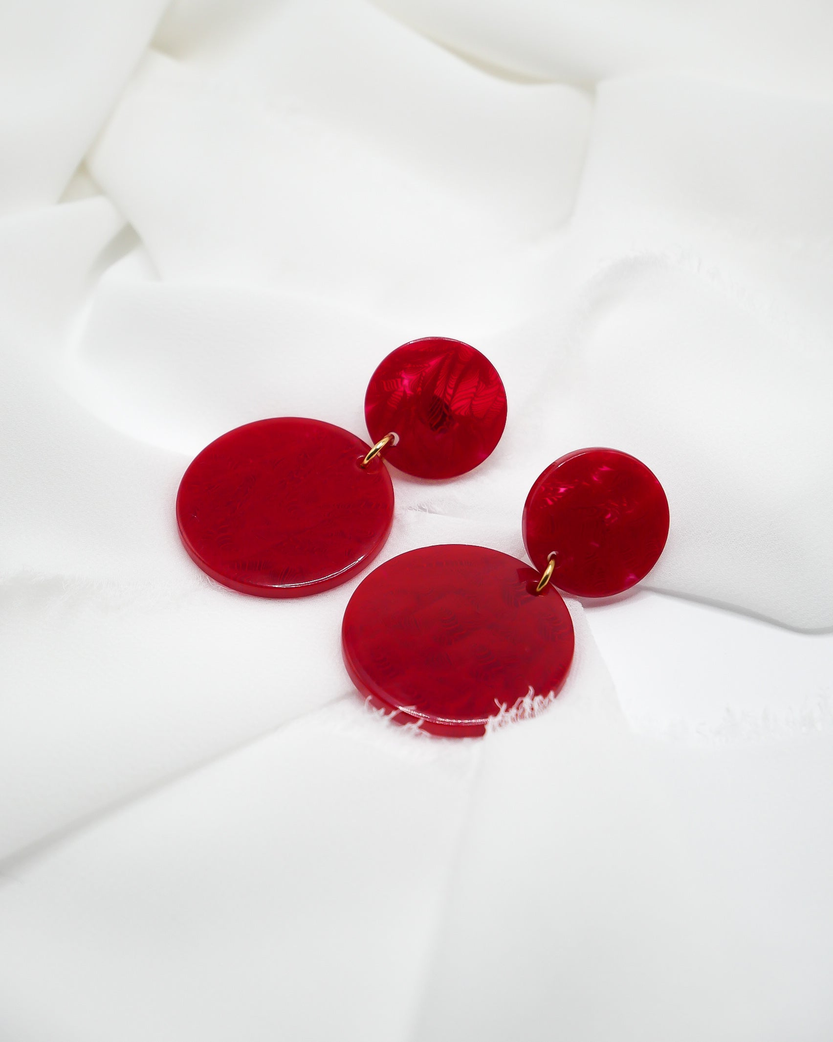 Boucles d'oreilles RENNES - pièce unique