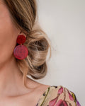 Boucles d'oreilles RENNES - pièce unique