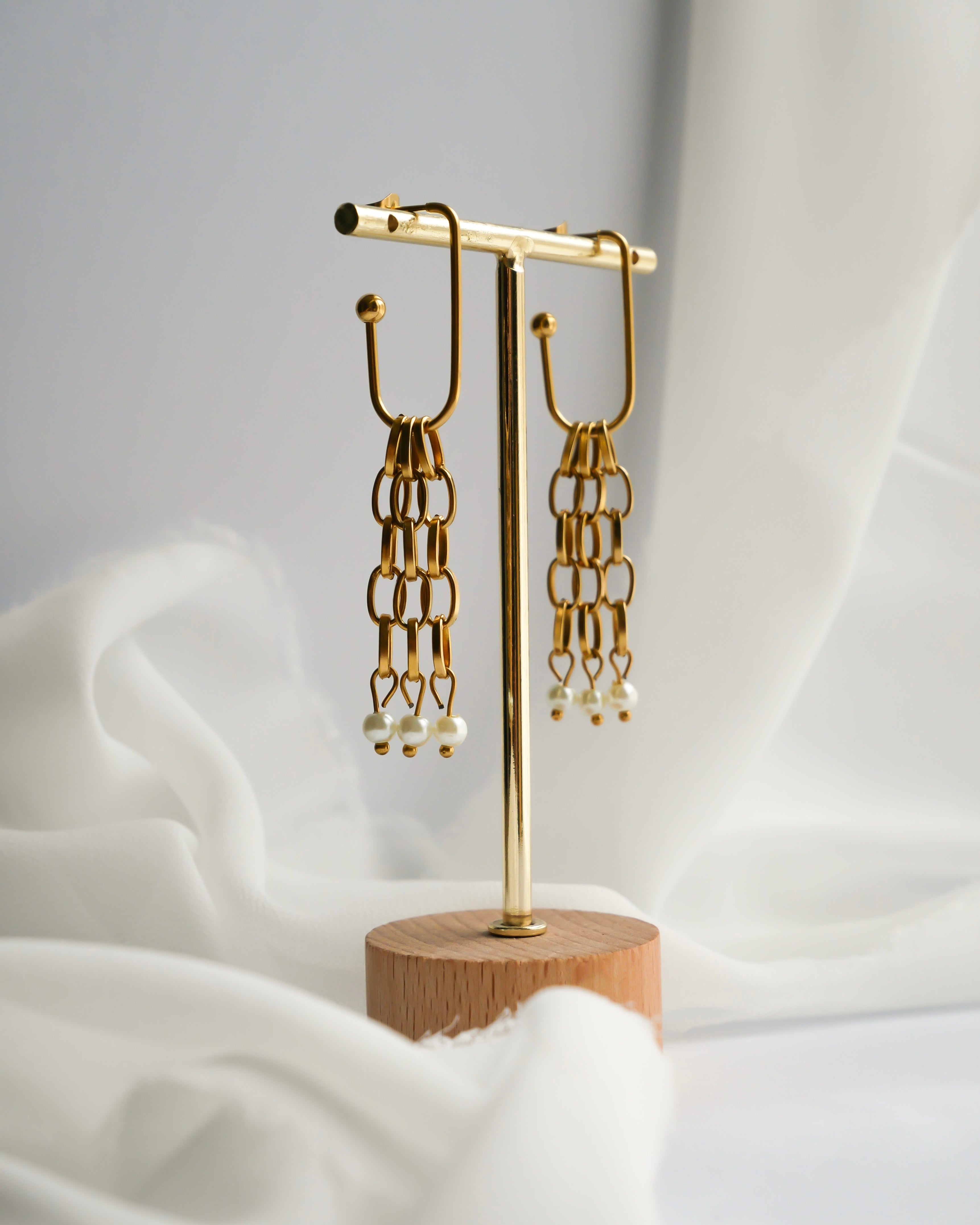 Boucles d'oreilles MILAN - pièce unique