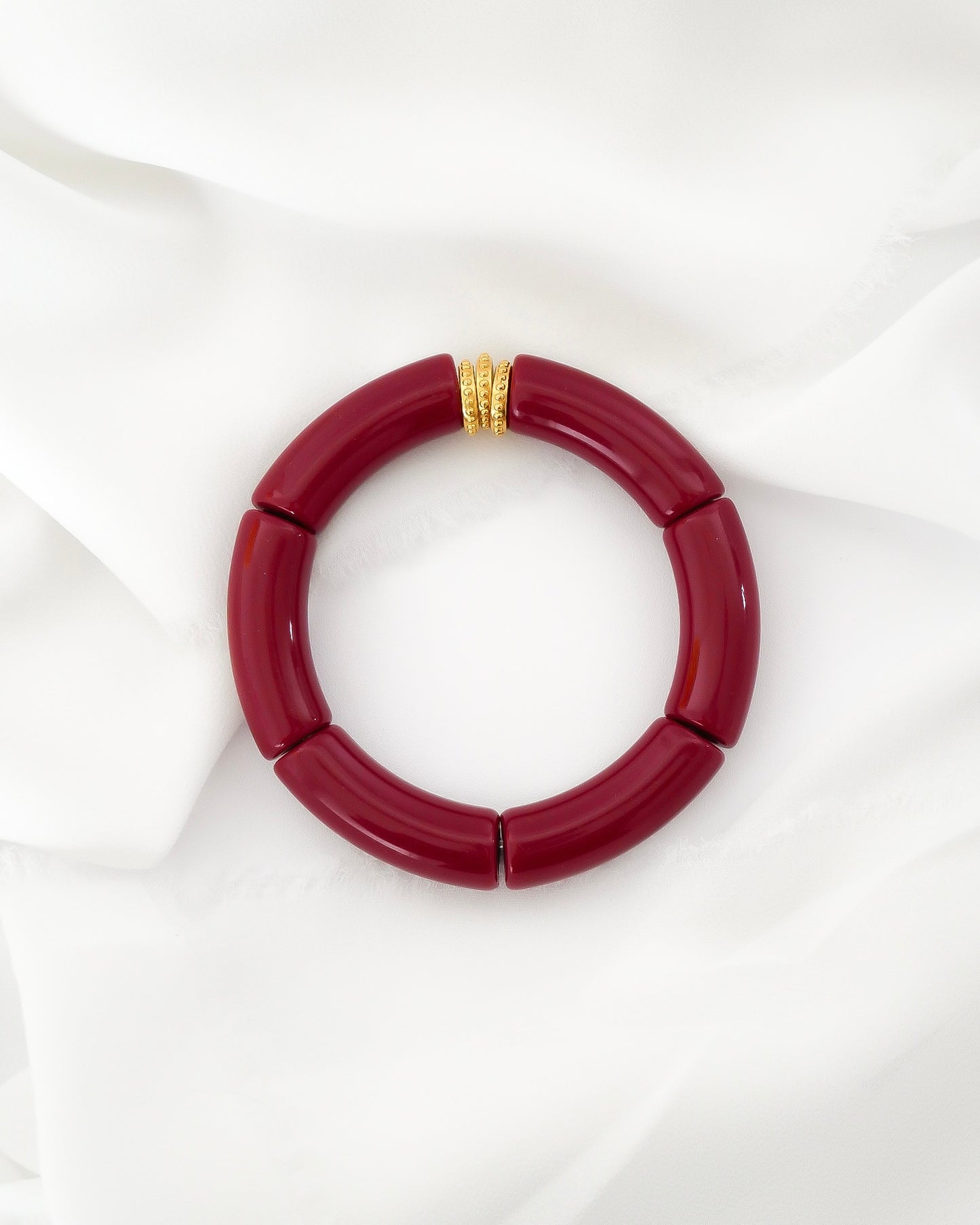 Bracelet PABLO #4 - bordeaux