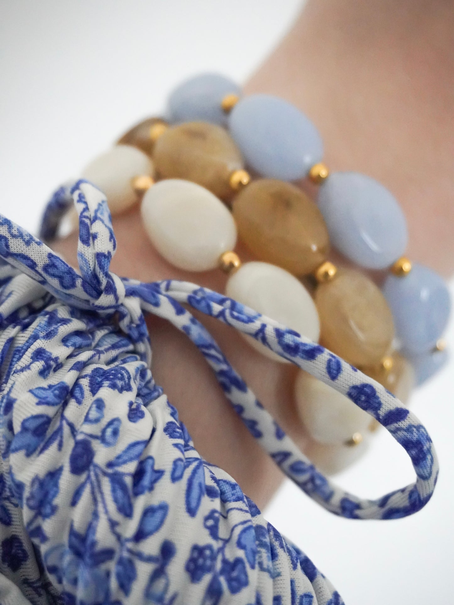 Bracelet MARTIKA - bleu clair