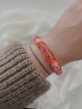 Bracelet PABLO #6 - rose/orange