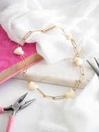 Collier DITA - écru