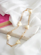 Collier DITA - écru