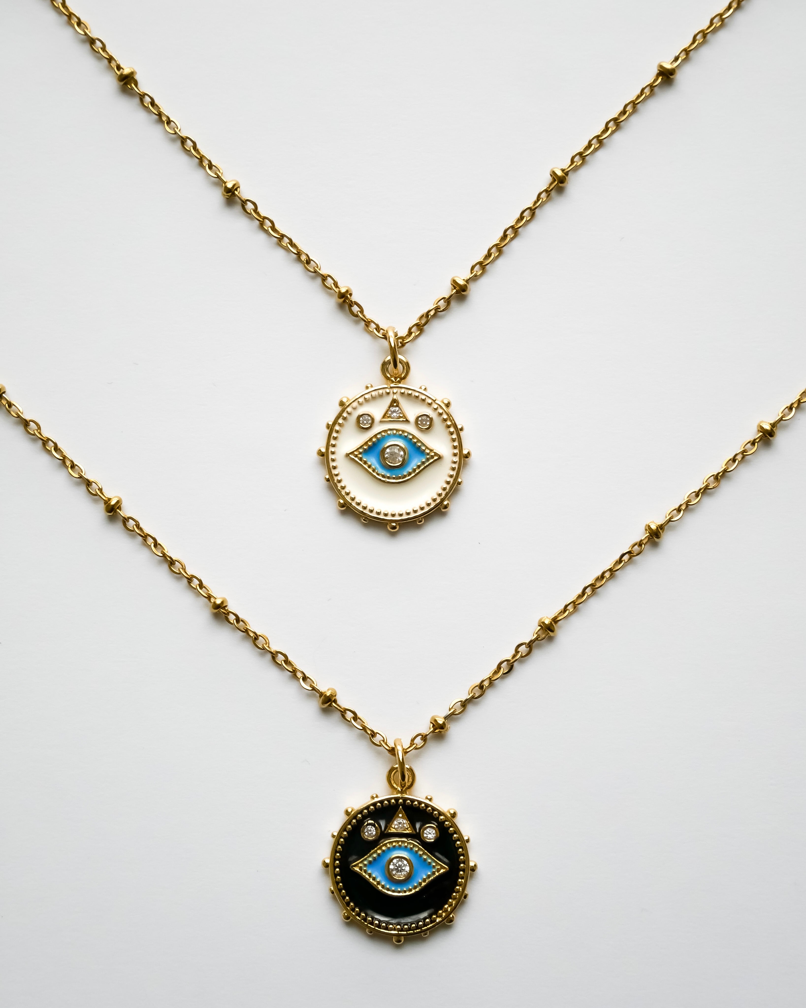 Collier EOS - blanc