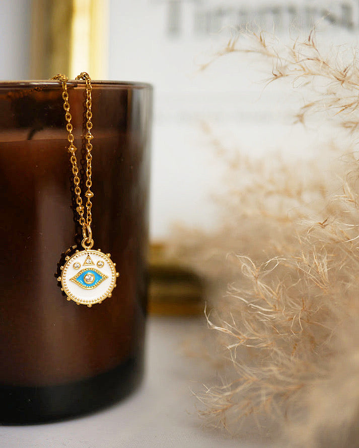 Collier EOS - blanc