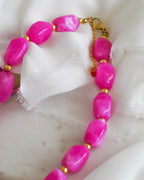 Collier ORNELLA - rose fuchsia