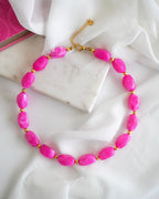Collier ORNELLA - rose fuchsia