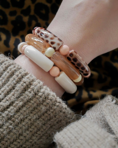 Trio de bracelets PABLO #7 - Wild Coffee